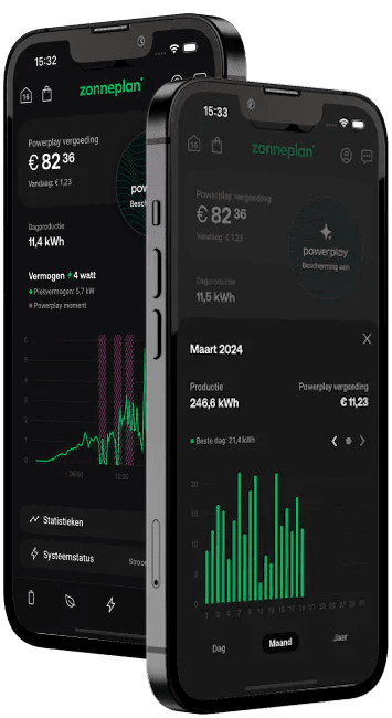 Foto van Zonneplan Energie app met Powerplay