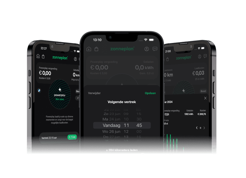 Zonneplan App | Laadpaal functies