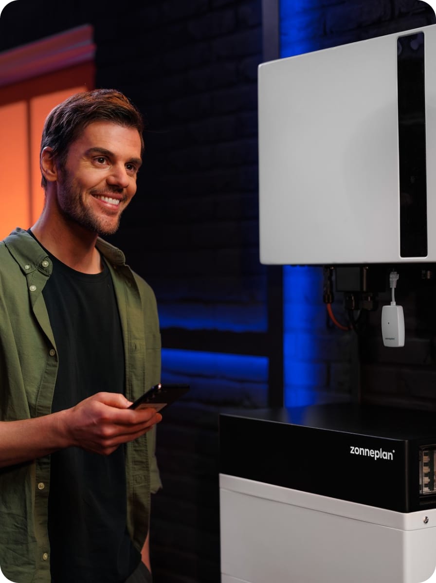 Slimme laadpaal van Zonneplan